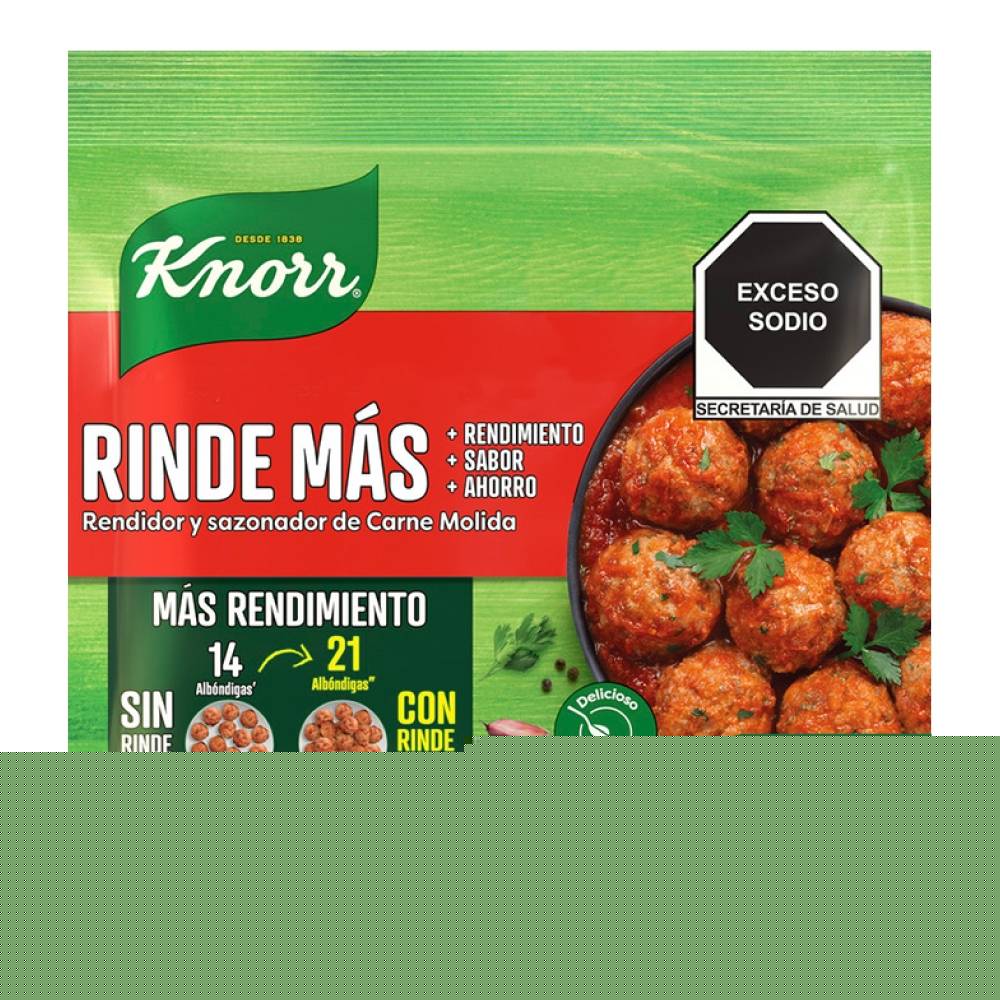 thumbnail image 1 of Rendidor y sazonador Knorr Rinde Más de carne molida en polvo 70 g, 1 of 4