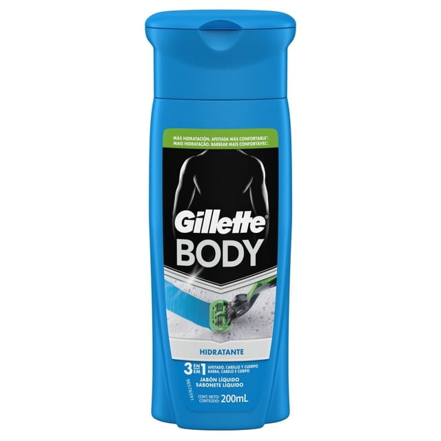 Jabón líquido para el cuerpo Gillette Gillette Body Wash Hidratante 3 en 1 200 ml