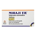 thumbnail image 1 of Miraji ER 500 mg 30 tabletas de liberación prolongada, 1 of 2