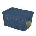 thumbnail image 1 of Caja Organizadora Plásticos La Ardilla Rattan con Tapa Chica, 1 of 4