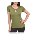 thumbnail image 1 of Blusa George Talla G Manga Corta con Abertura en Pecho Militar, 1 of 4