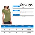 thumbnail image 4 of Blusa George Talla G Manga Corta con Abertura en Pecho Militar, 4 of 4