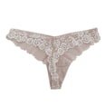 thumbnail image 3 of Tanga Carnival Talla M Encaje Bordado Nude para Mujer, 3 of 4