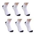 thumbnail image 2 of Tin Wilson Talla G de 21.5 a 23 cm Blanco con Felpa 6 Pares, 2 of 4