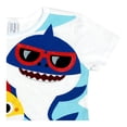 thumbnail image 2 of Playera Nickelodeon Baby Shark Pinkfong Niño 3 Tiburones Every Day I´m Teethin Blanca, 2 of 3
