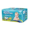 thumbnail image 3 of Pañales KleenBebé Absorsec extra jumbo etapa 6 unisex 80 pzas, 3 of 4