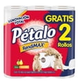 thumbnail image 1 of Papel higiénico Pétalo Rendimax 16 rollos con 320 hojas dobles c/u + 2 rollos gratis, 1 of 1