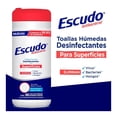 thumbnail image 3 of Toallitas húmedas desinfectantes Escudo antibacterial para superficies 60 pzas, 3 of 4