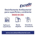 thumbnail image 4 of Desinfectante Escudo antibacterial para superficies y ambiente en aerosol 400 ml, 4 of 4