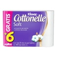 thumbnail image 1 of Papel higiénico Kleenex Cottonelle soft 24 rollos con 180 hojas dobles c/u, 1 of 4