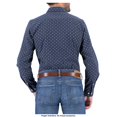 thumbnail image 2 of Camisa Furor Elements Talla EG Casual Manga Larga de Lunetas Azul Marino, 2 of 4