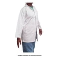 thumbnail image 4 of Bata Escolar Talla 32 para Laboratorio con Bolsas Blanca, 4 of 4
