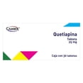 thumbnail image 1 of Quetiapina 25 mg 30 tabletas, 1 of 2