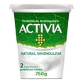 thumbnail image 1 of Alimento lácteo fermentado Activia natural sin azúcar 750 g, 1 of 4