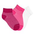 thumbnail image 2 of Tines 725 Baby Talla 0-2 Rosa Y Blanco 3 Pares, 2 of 4