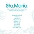 thumbnail image 3 of Agua Santa Maria de manantial 12 botellas con 1 l c/u, 3 of 4