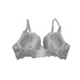 thumbnail image 2 of Brasier Secret Treasures Talla 36B Aplicación de Encaje Floral Gris, 2 of 3