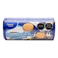 thumbnail image 1 of Galletas Great Value sándwich con relleno sabor a vainilla con 150 g, 1 of 3