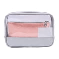thumbnail image 2 of Set de cosmetiqueras Cosmetic Lab Total Beauty tradicional rosa y plateado 3 pzas, 2 of 4