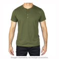thumbnail image 1 of Playera Furor Elements Talla G de Cuello Redondo con Botones Verde, 1 of 3