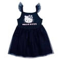 thumbnail image 1 of Vestido Hello Kitty Talla 10 Manga Corta con Olán Azul Marino, 1 of 3