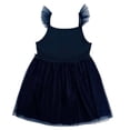thumbnail image 2 of Vestido Hello Kitty Talla 10 Manga Corta con Olán Azul Marino, 2 of 3