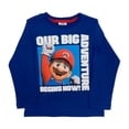 thumbnail image 2 of Pijama Mario Bros Talla 10 Manga Larga con Estampado Azul, 2 of 3