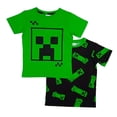 thumbnail image 1 of Playera Minecraft Talla 10 Manga Corta 2 Pack con Estampados Multicolor, 1 of 4