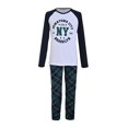 thumbnail image 1 of Pijama George Talla EG Manga Larga Downtown City Brooklyn Azul, 1 of 4