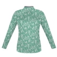 thumbnail image 1 of Playera George para Mujer, Ruso Estampado Sage Talla EG, 1 of 4