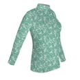 thumbnail image 3 of Playera George para Mujer, Ruso Estampado Sage Talla EG, 3 of 4