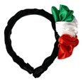 thumbnail image 1 of Diadema Playeras Source Trenza y Flores Tricolor, 1 of 2