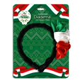 thumbnail image 2 of Diadema Playeras Source Trenza y Flores Tricolor, 2 of 2