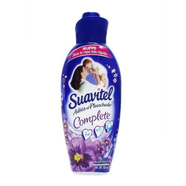 Suavizante de telas Suavitel Adiós al Planchado anochecer sin enjuague 850 ml
