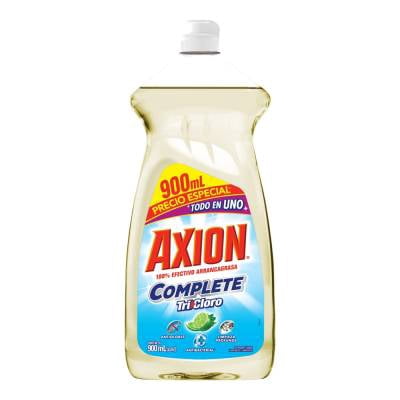 Lavatrastes líquido Axion complete tricloro 900 ml | Walmart en línea