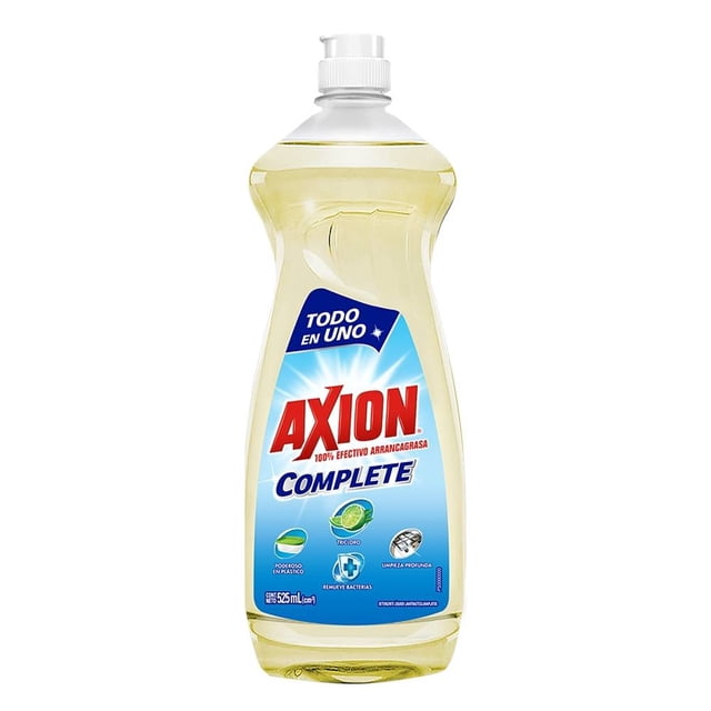 Lavatrastes líquido Axion complete tricloro 525 ml | Walmart en línea