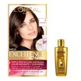thumbnail image 1 of Tinte para cabello L'Oréal Paris Imédia Excellence creme 4 castaño más tratamiento 30 ml, 1 of 4