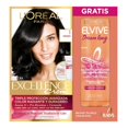 thumbnail image 1 of Tinte para cabello L'Oréal Paris excellence creme 1 negro + acondicionador Elvive dream long desenredante 200 ml, 1 of 4