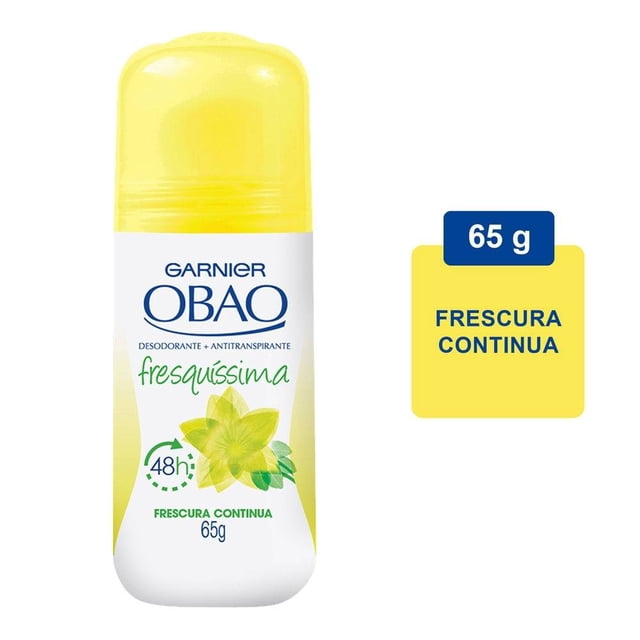 Antitranspirante Garnier Obao fresquíssima en roll on para dama 65 g