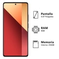 thumbnail image 2 of Smartphone Xiaomi Redmi Note 13 Pro 8GB RAM 256GB ROM Negro Desbloqueado, 2 of 4