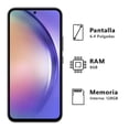 thumbnail image 2 of Smartphone Samsung Galaxy A54 5G 8GB RAM 128GB ROM Negro Desbloqueado, 2 of 4