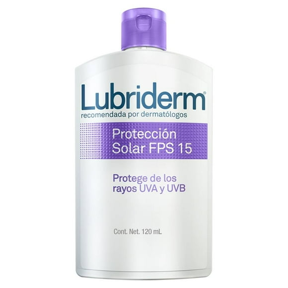 Crema corporal Lubriderm protección solar 120 ml