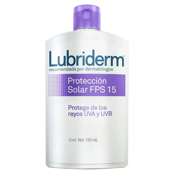 Crema corporal Lubriderm protección solar 120 ml