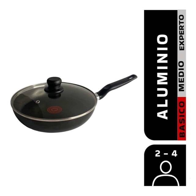 Sartén de Cocina T-Fal Vital 24cm 0392100 Negro