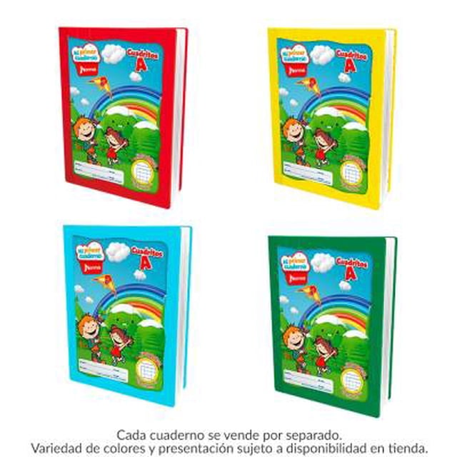 Cuaderno Profesional Norma mi primer cuaderno cuadro A 50 hojas varios colores 1 pza