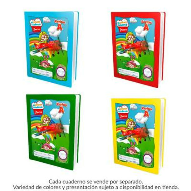 Cuaderno profesional Norma mi primer cuaderno Rayado 10 mm 50 Hojas varios colores 1 pzas