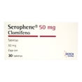 thumbnail image 1 of   Serophene 30 tabletas de 50 mg c/u, 1 of 4