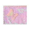 thumbnail image 4 of Lonchera Mozioni Disvasari Recubierta de Lentejuelas Tornasol con Mariposas Rosa, 4 of 4