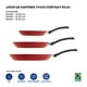 thumbnail image 2 of Juego de Sartenes Tramontina Everyday 20, 25 y 30 cm 3 Piezas Rojo, 2 of 4