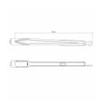 thumbnail image 3 of Pinza para Carne Tramontina Churrasco Black Acero Inoxidable, 3 of 4